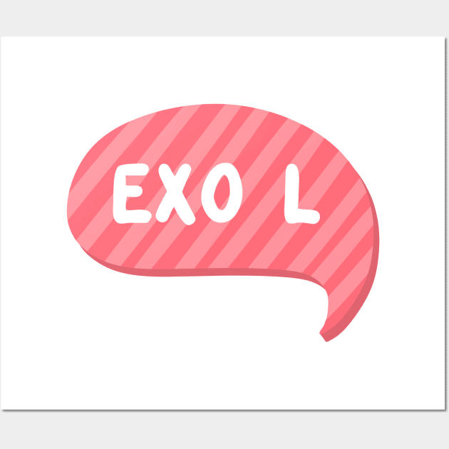 EXO L Wall Art by Oricca